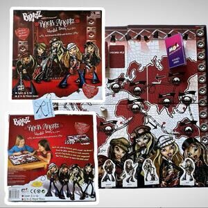 MGA Bratz Y2K 2005 Rock Angelz World Tour Board Game Complete
